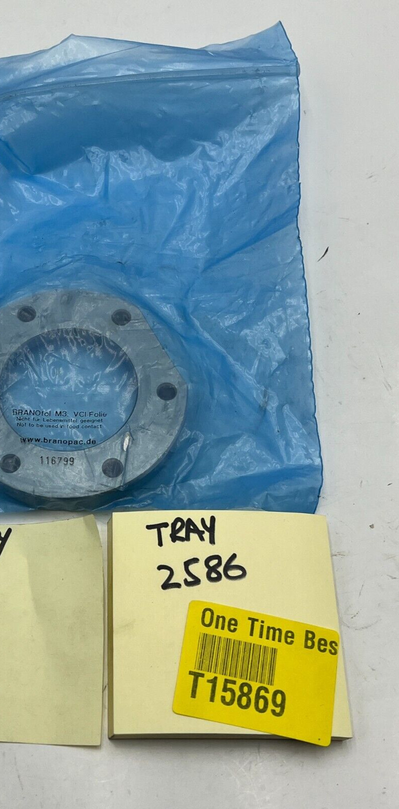 BRANOpac M3 VCI-Folie Bearing 6 Mount Hole Joint Adapter Flange