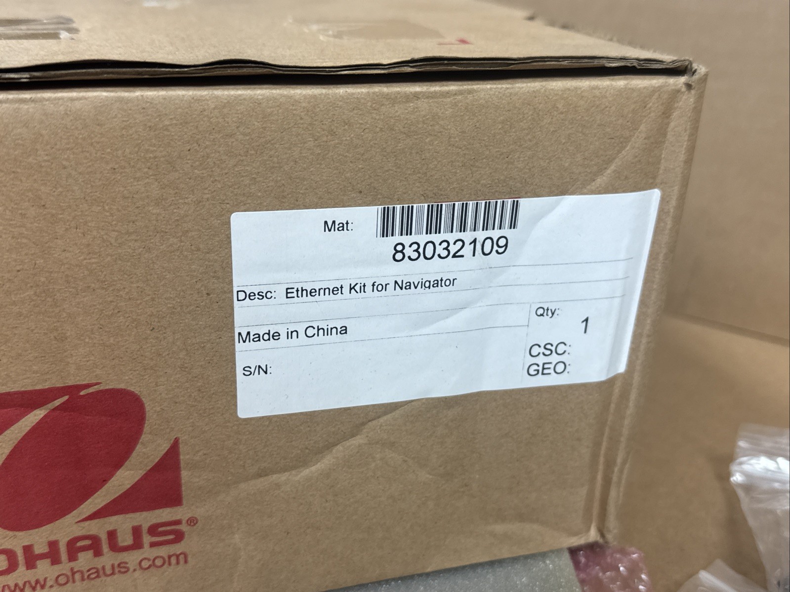 NEW OHAUS 83032109 Ethernet Interface Kit For Navigator Series Scales FAST SHIP