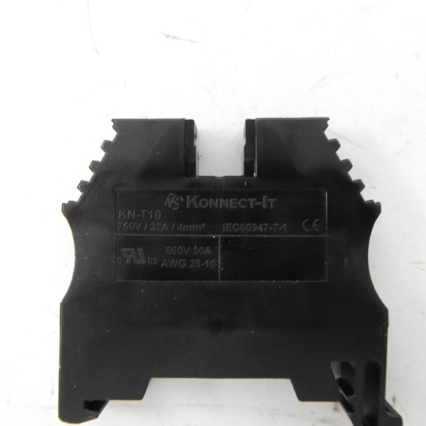 KONNECT IT KN-T10BLK-25 600V 30A (PKG OF 24) NSMP