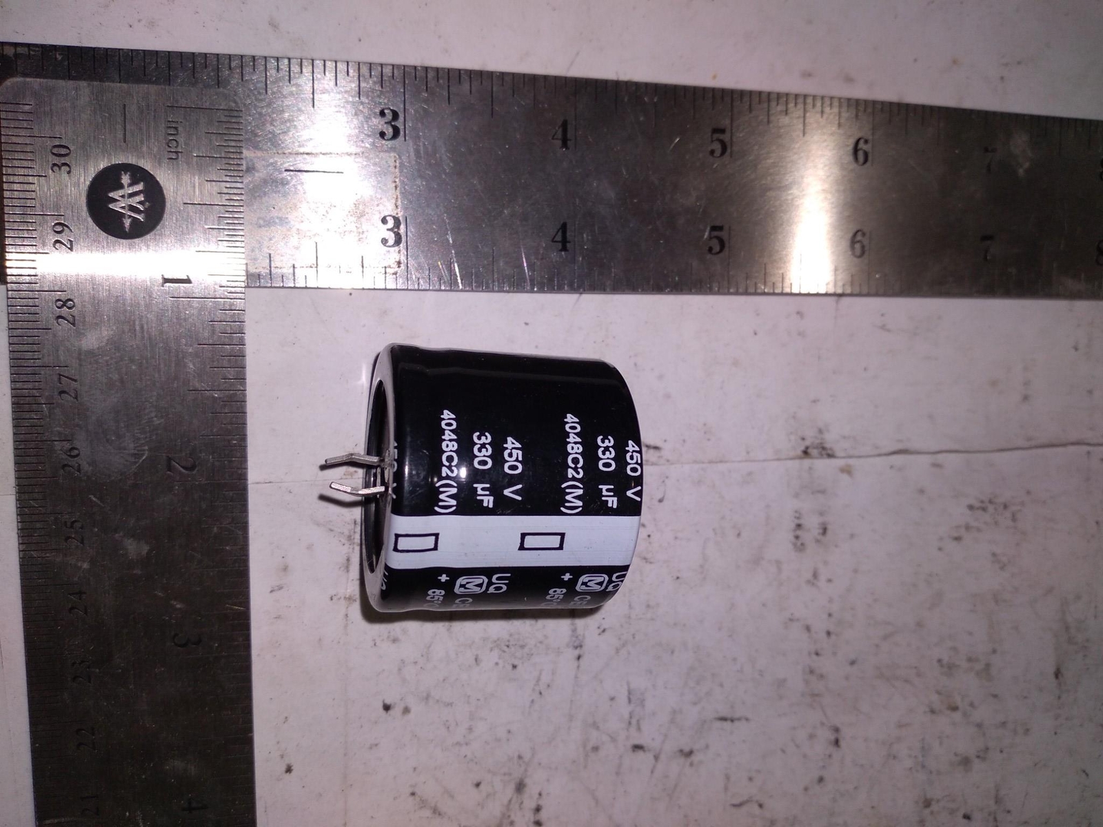 SAMXON CAPACITOR 330UF 450V 4048C2 (M) 85C