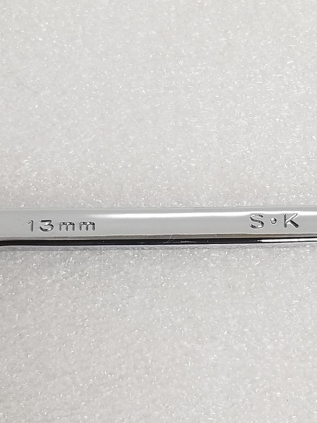 S-K 88513 Combination Wrench 12-Point SuperKrome Finish Size-13mm Made in USA