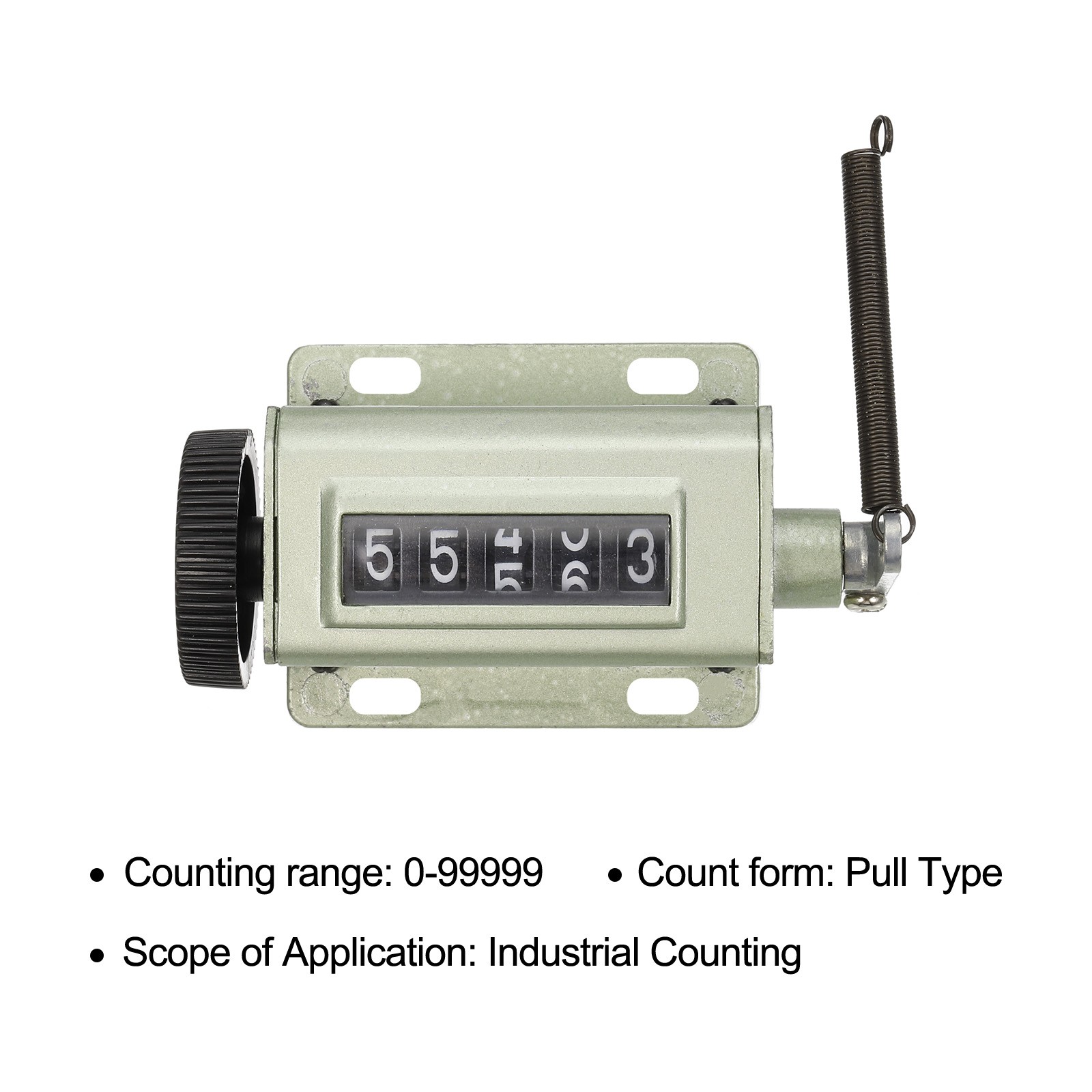 Manual Tally Counter 5 Digit Resettable Tally Counter Hand Mechanical Clicker
