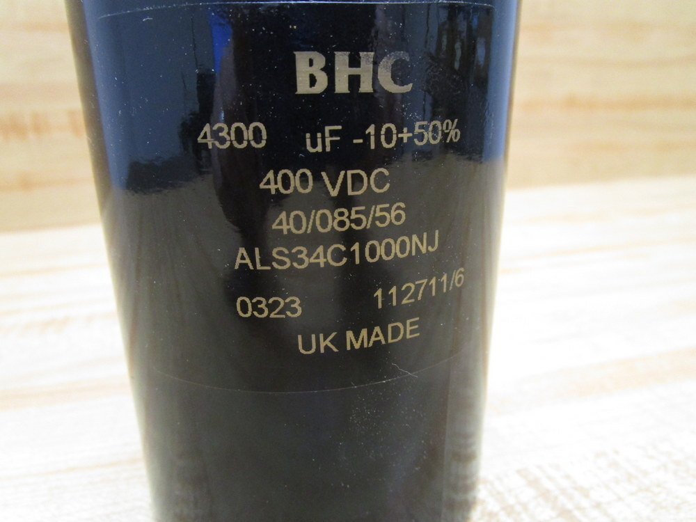 BHC ALS34C1000NJ Capacitor 4300 uF 400VDC