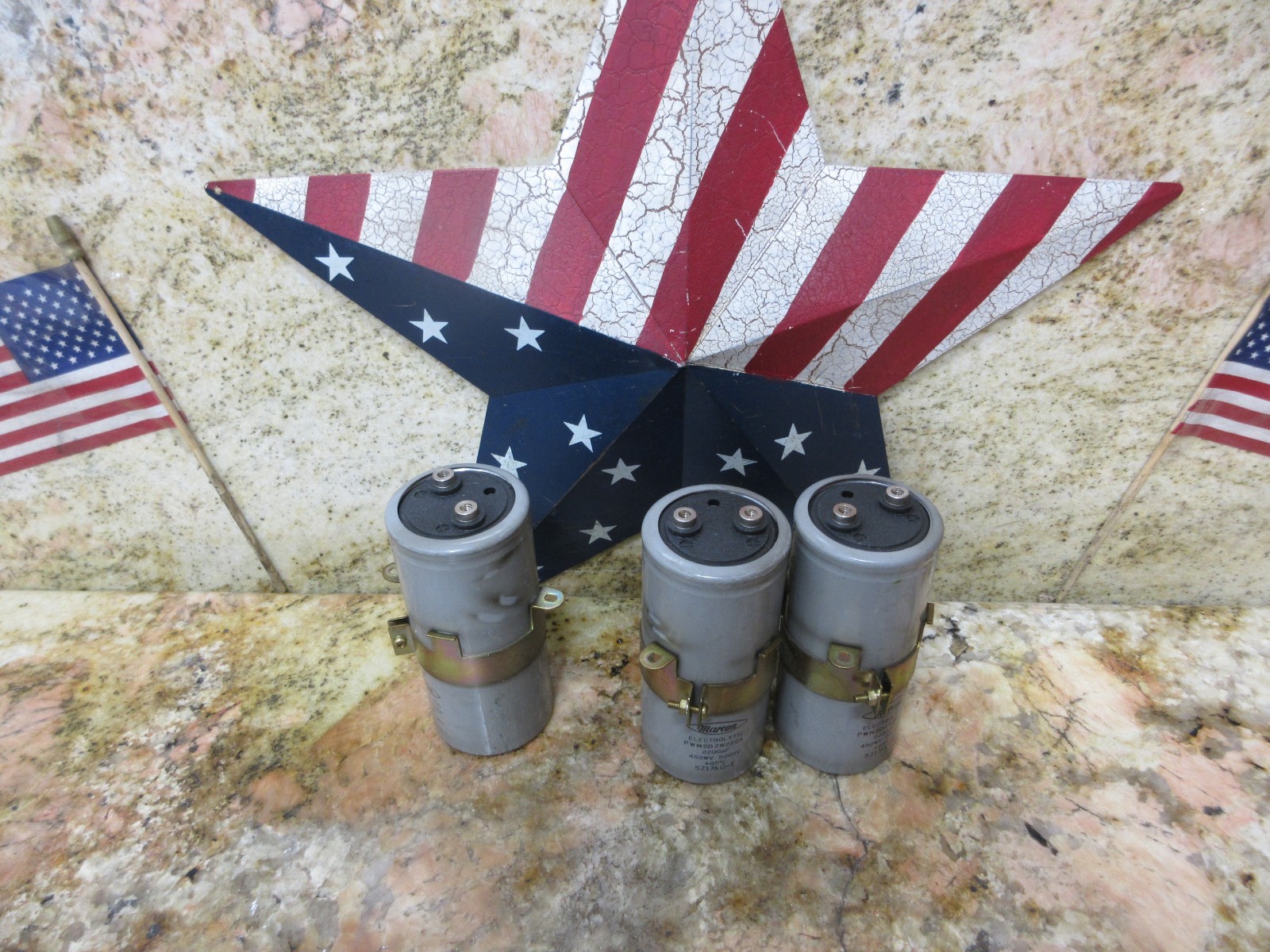 MARCON PWM2D2W222A ELECTROLYTIC CAPACITOR LOT OF 3 PIECES