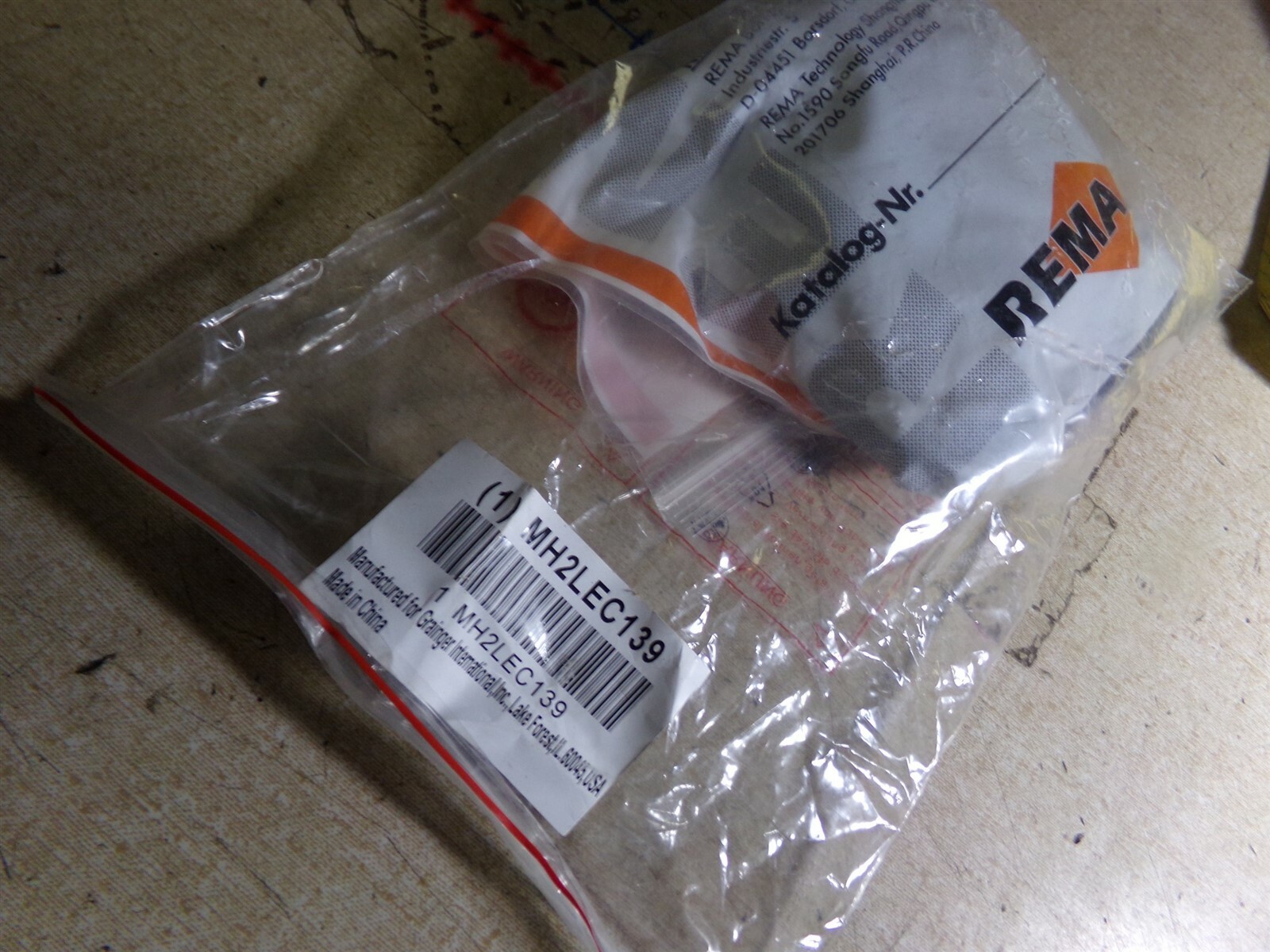 NEW Grainger Socket Kit MH2LEC139 *FREE SHIPPING*