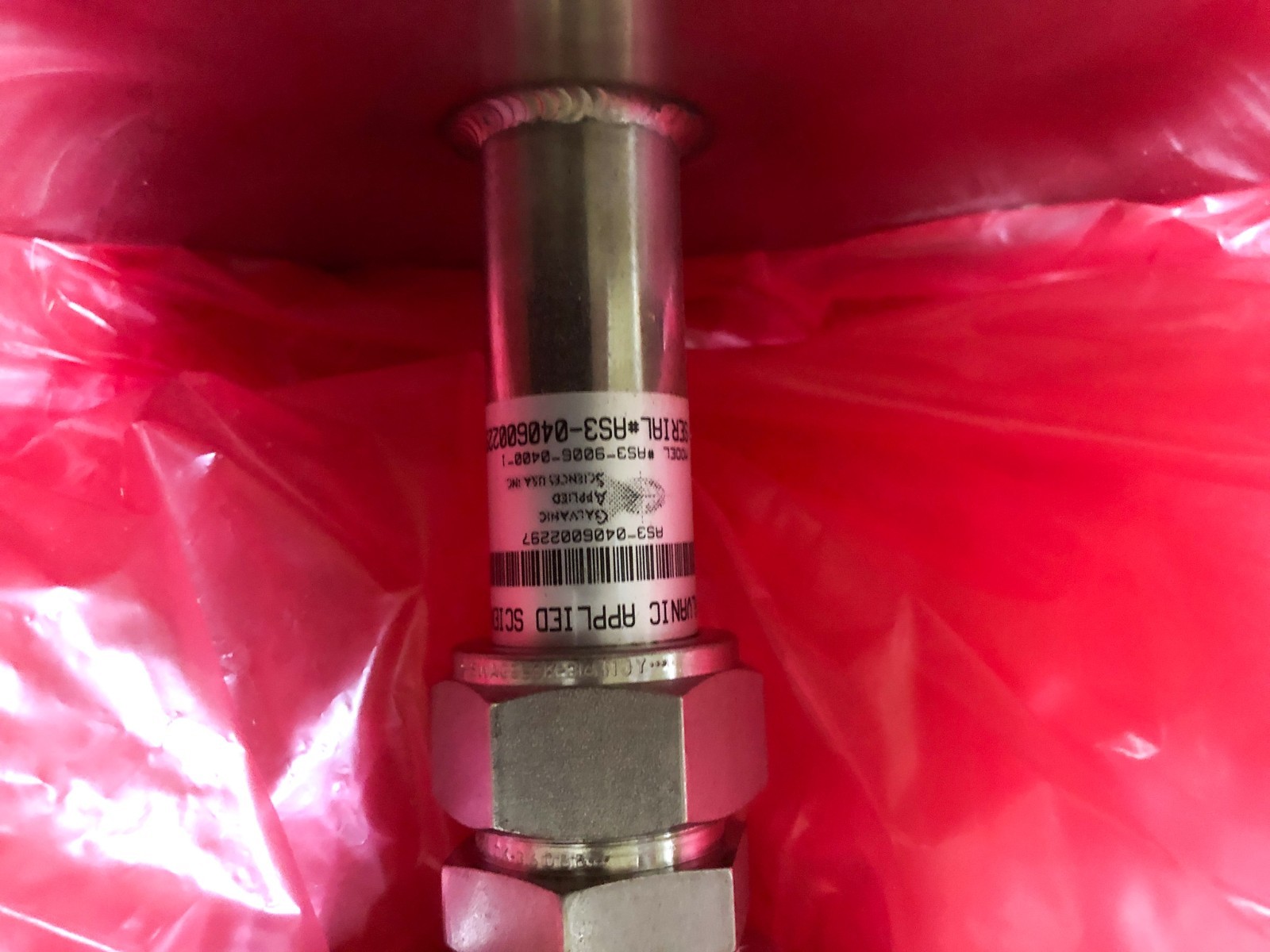 New Galvanic Applied Sciences AS3-9006-0400-1 Ultrasonic TSS Probe