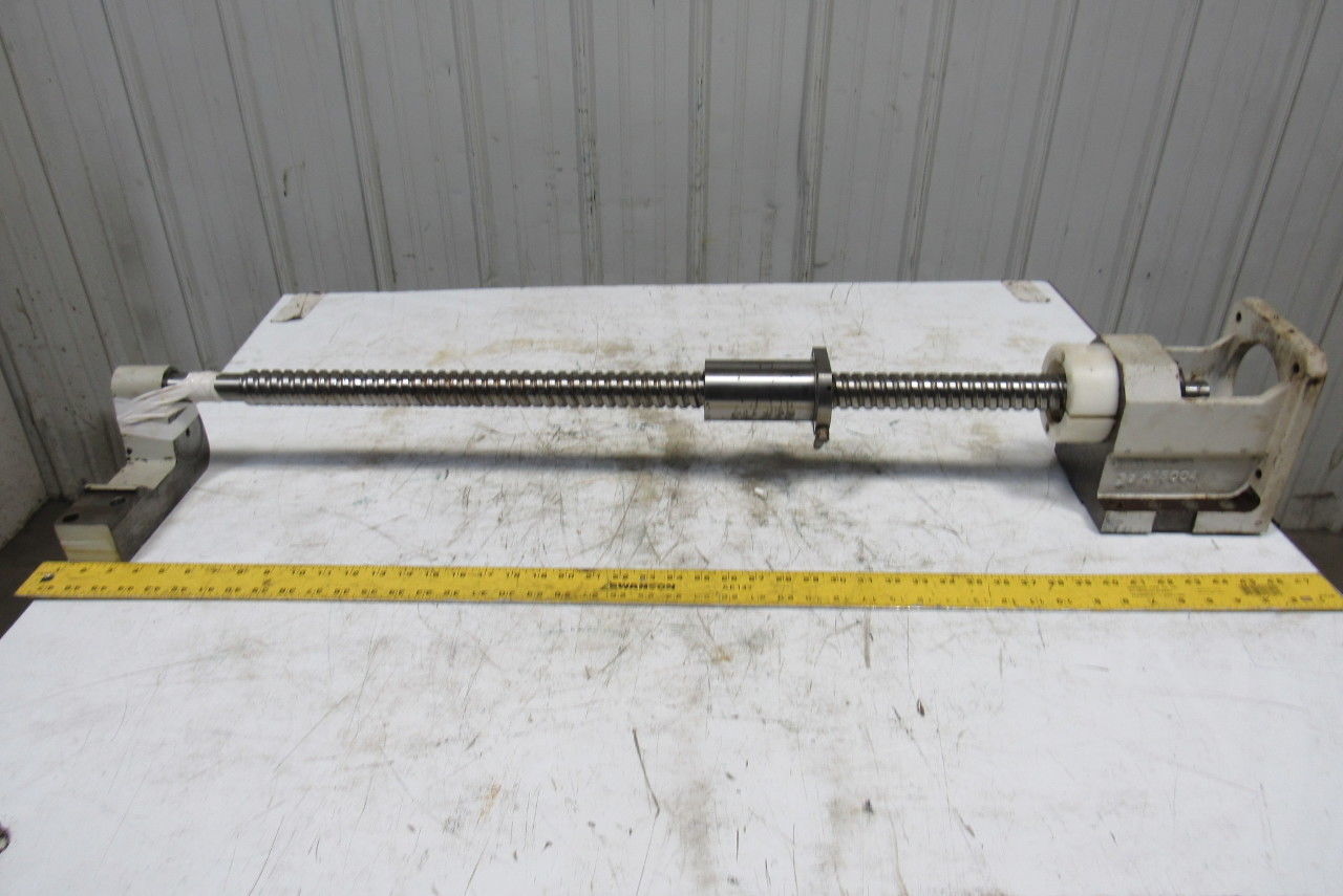 SW North America BA S 03-22 CNC Ball Screw Nut Assembly 46-3/8″ OAL Left