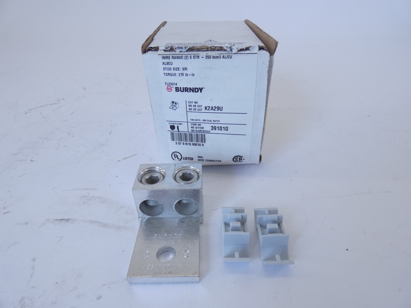 Burndy K2A29U Universal Terminal Wire Connector Lug – NEW Surplus!