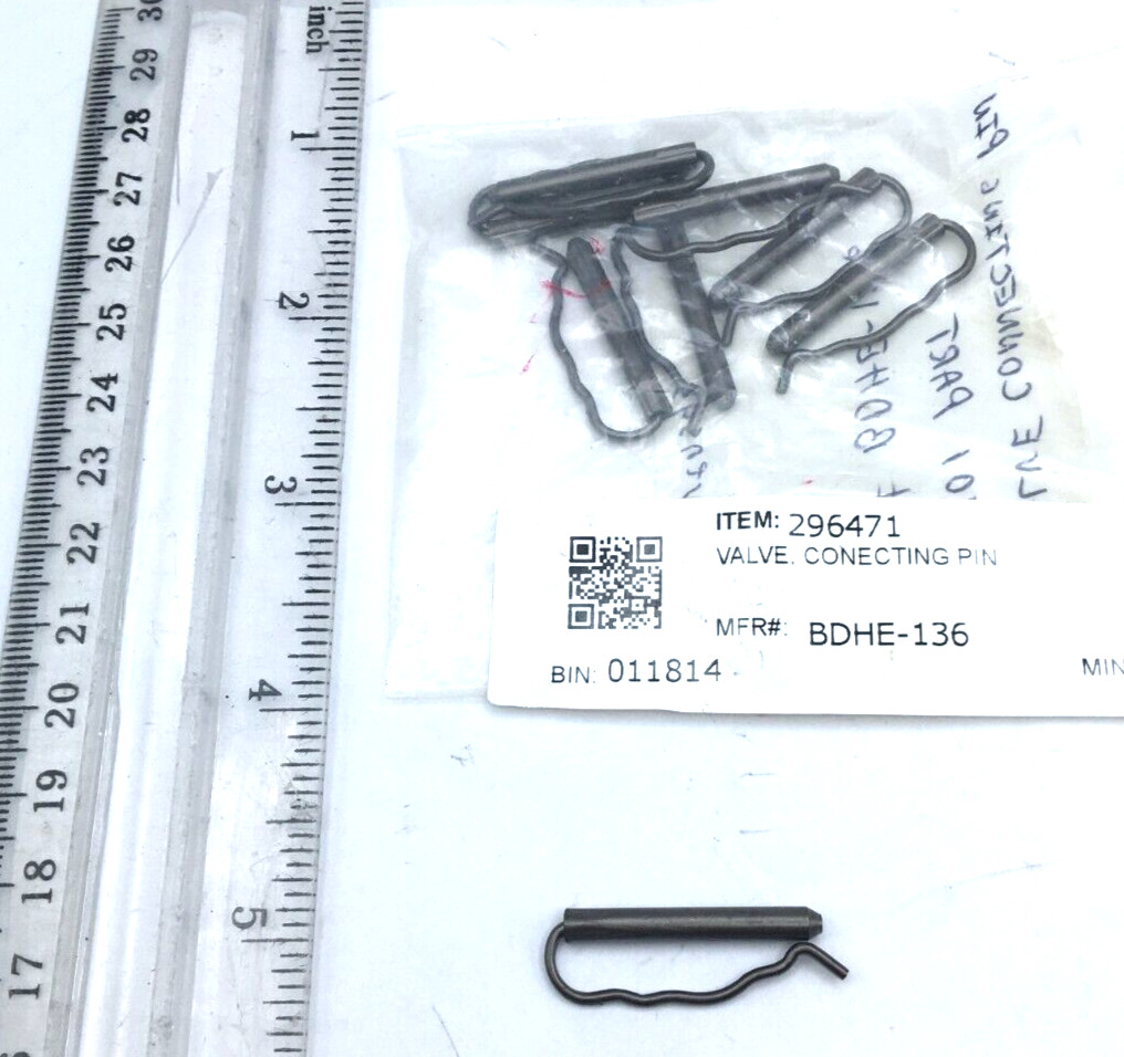 Schneider Electric Lot of 8, Invensys Valve Connector Pin BDHE136, AV-401 New
