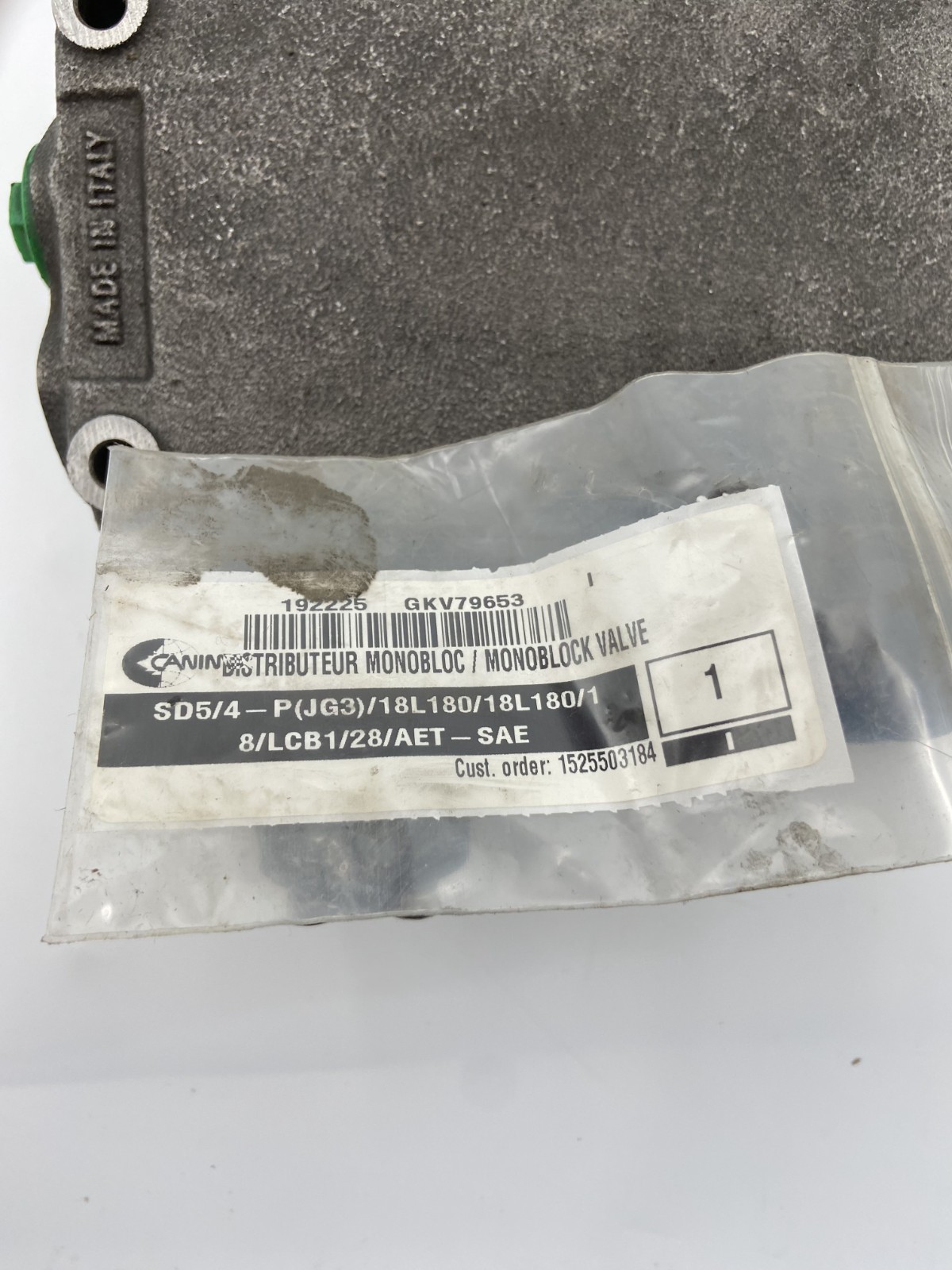 Walvoil – Monoblock Valve- SD5/4 – P(JG3)/18L180/18L180/1 8/LCB1/28/AET-SAE