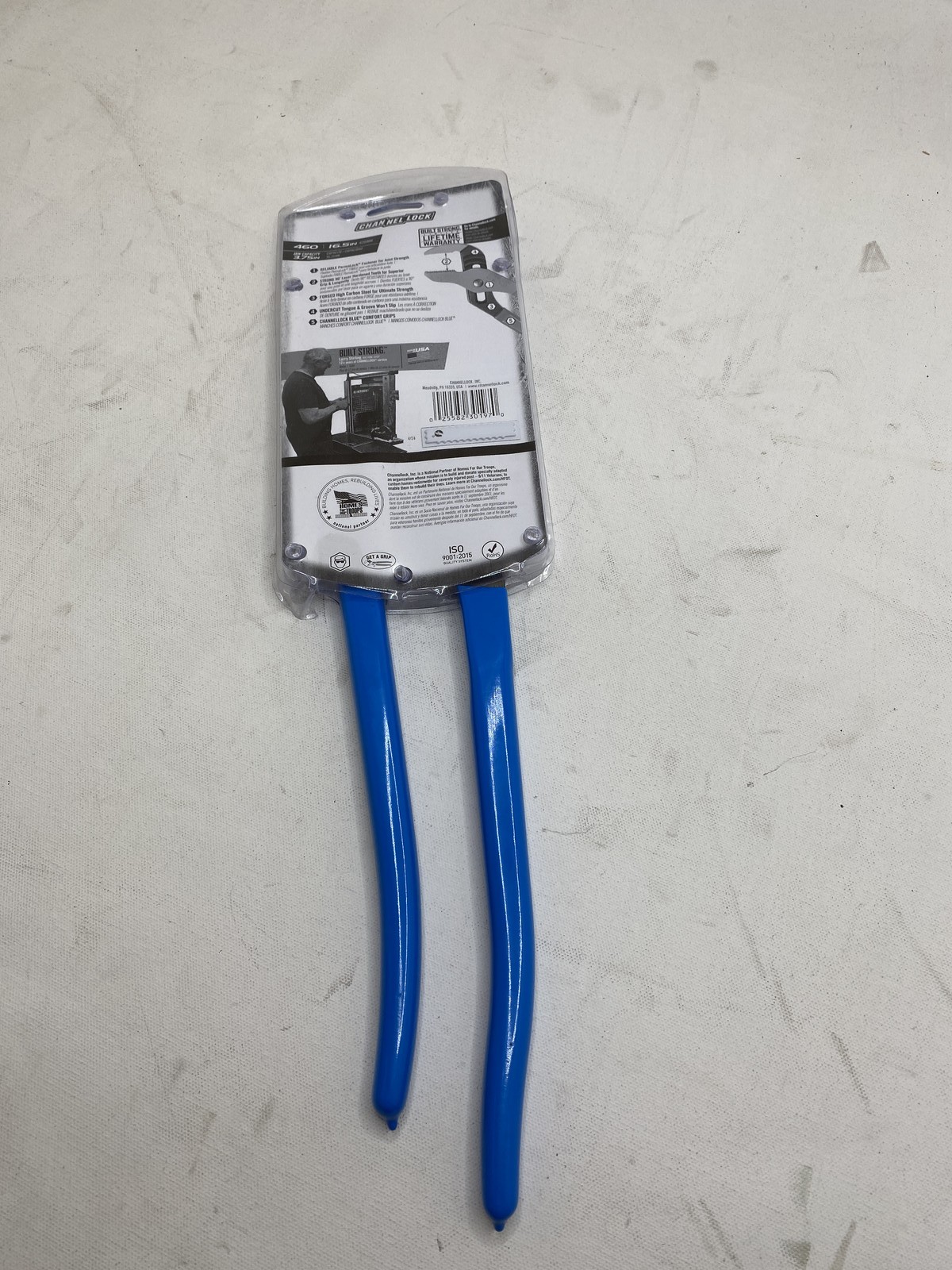 Channellock 460 Bulk 16.5″ Tongue & Groove Pliers, 8 Adjustments Straight