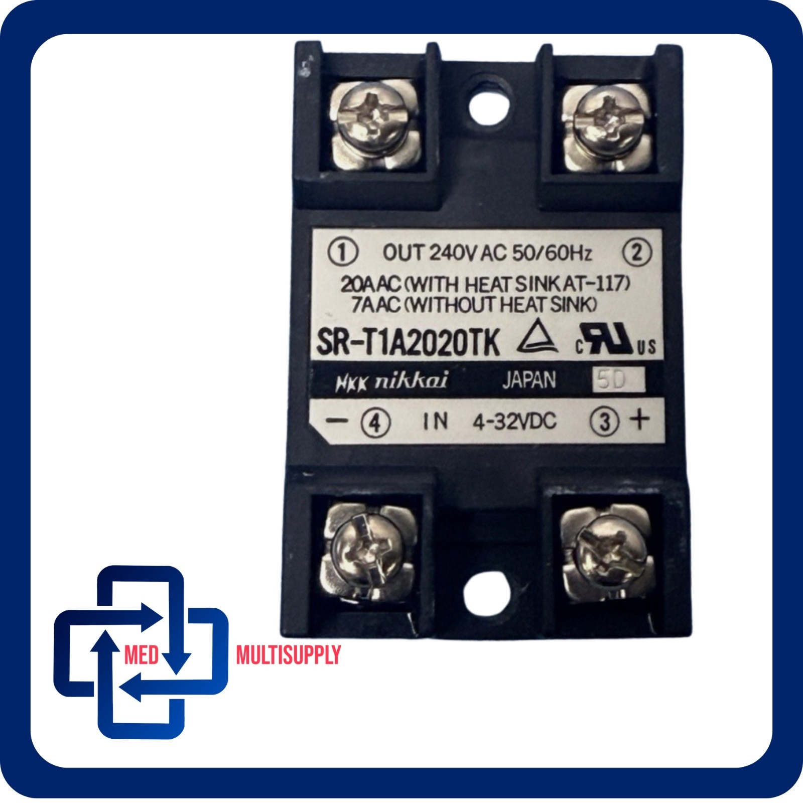 Nikkai SR-T1A2020TK Solid-State Relay (SSR)