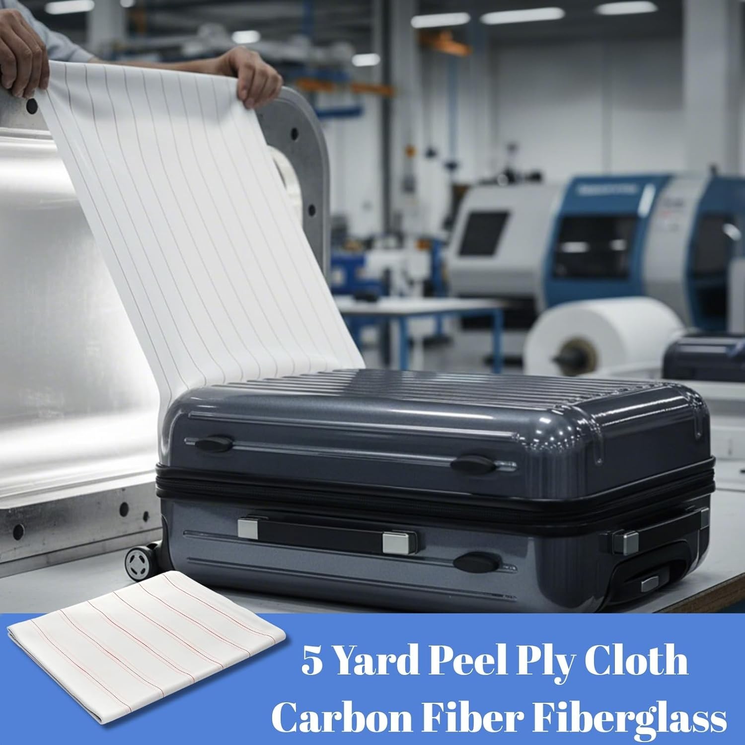 Effortless Surface Finishing with 5 Yard 30 Inch Peel Ply Carbon Fiber Fabric