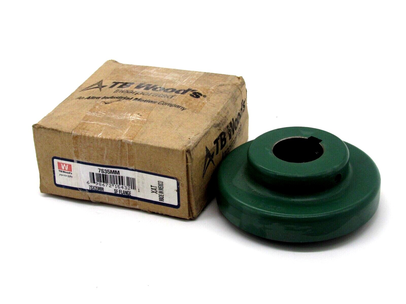 NEW TB WOODS 7S35MM SF FLANGE 7SX35MM