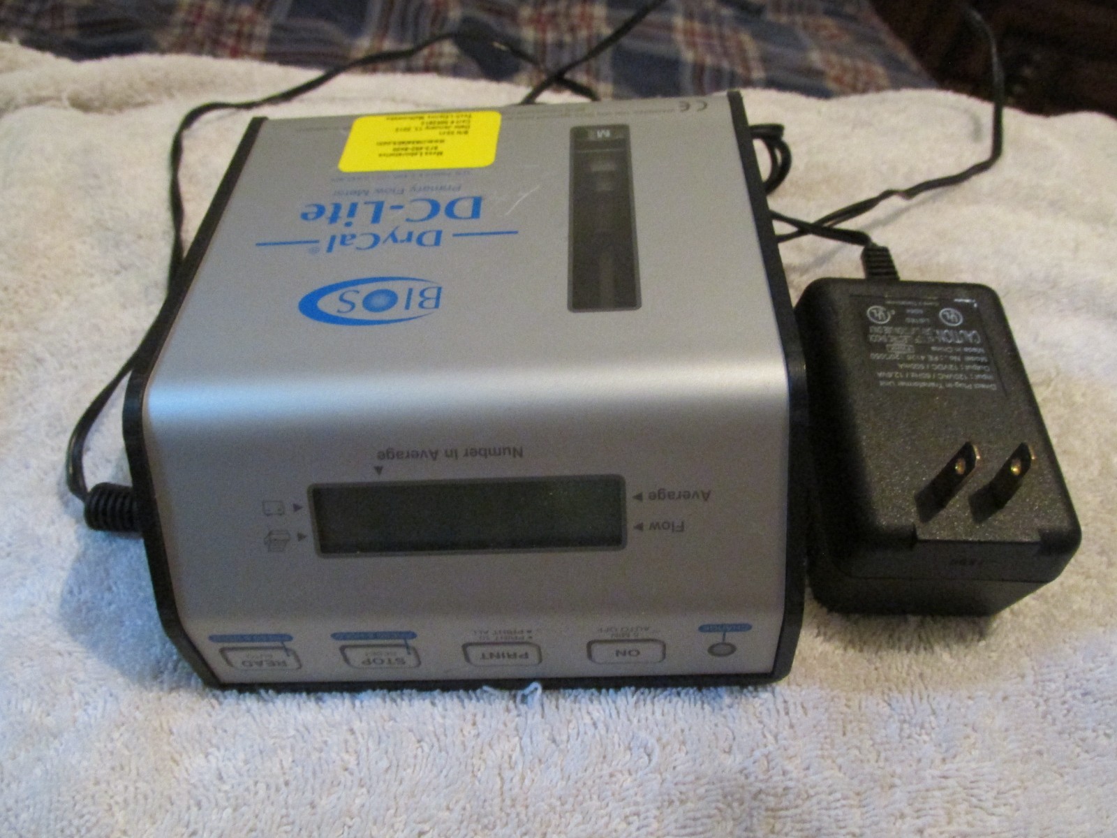 BIOS DryCal DC-Lite Primary Flow Meter Calibrator Turns On Untested BOEING SURPL