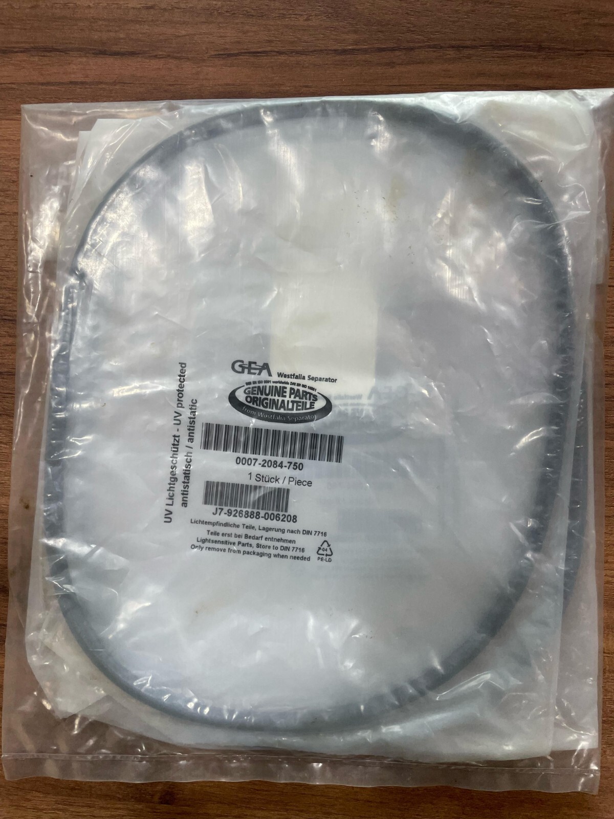 GEA 0007-2084-750 O-Ring
