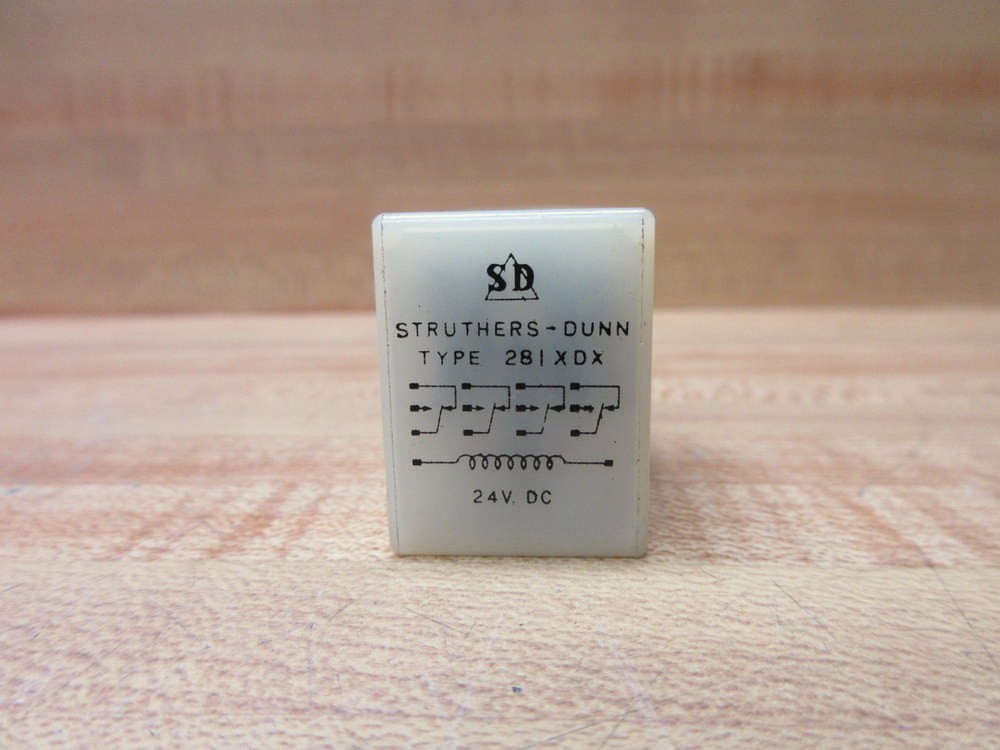 Struthers Dunn 281XDX-24V DC Relay 281XDX-24VDC