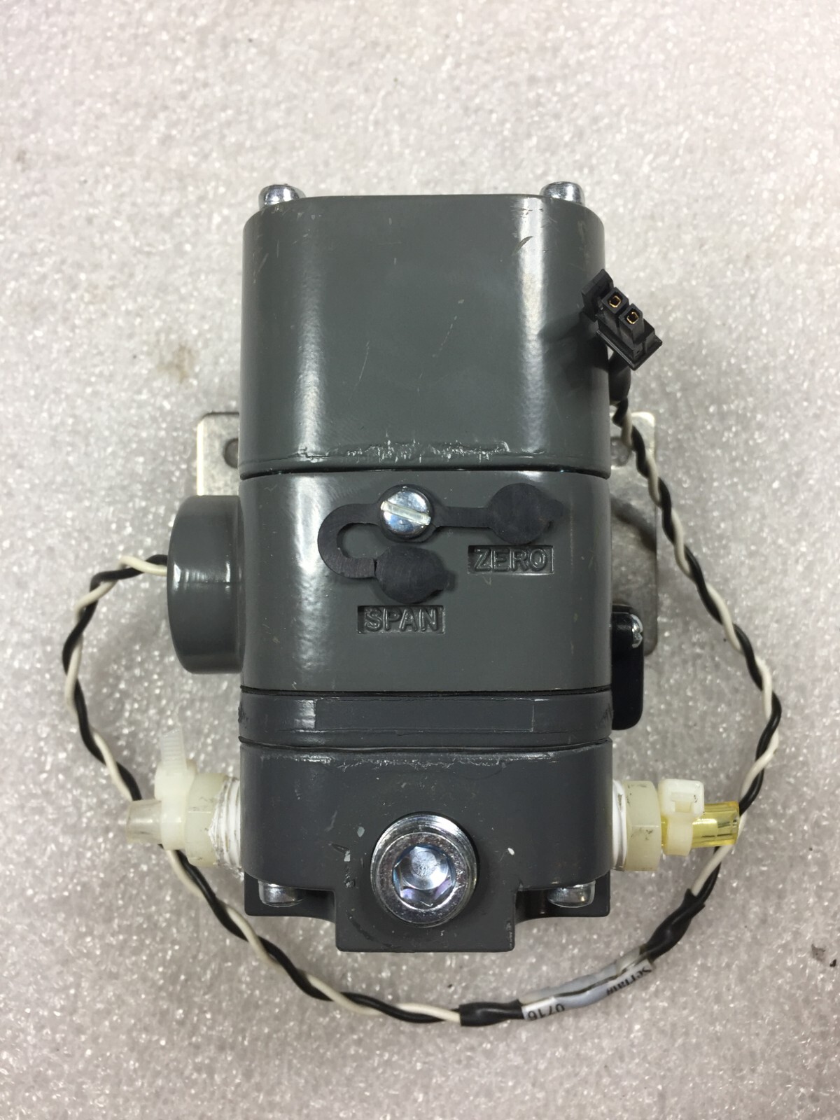 CONTROL AIR TYPE 500X E/P TRANSDUCER INPUT 10V OUTPUT 3 120 PSIG 123 150 PSIG