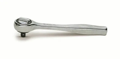 Wright Tool 2492 – 1/4Inch Drive Ratchet Contour Grip – 5-1/4Inch