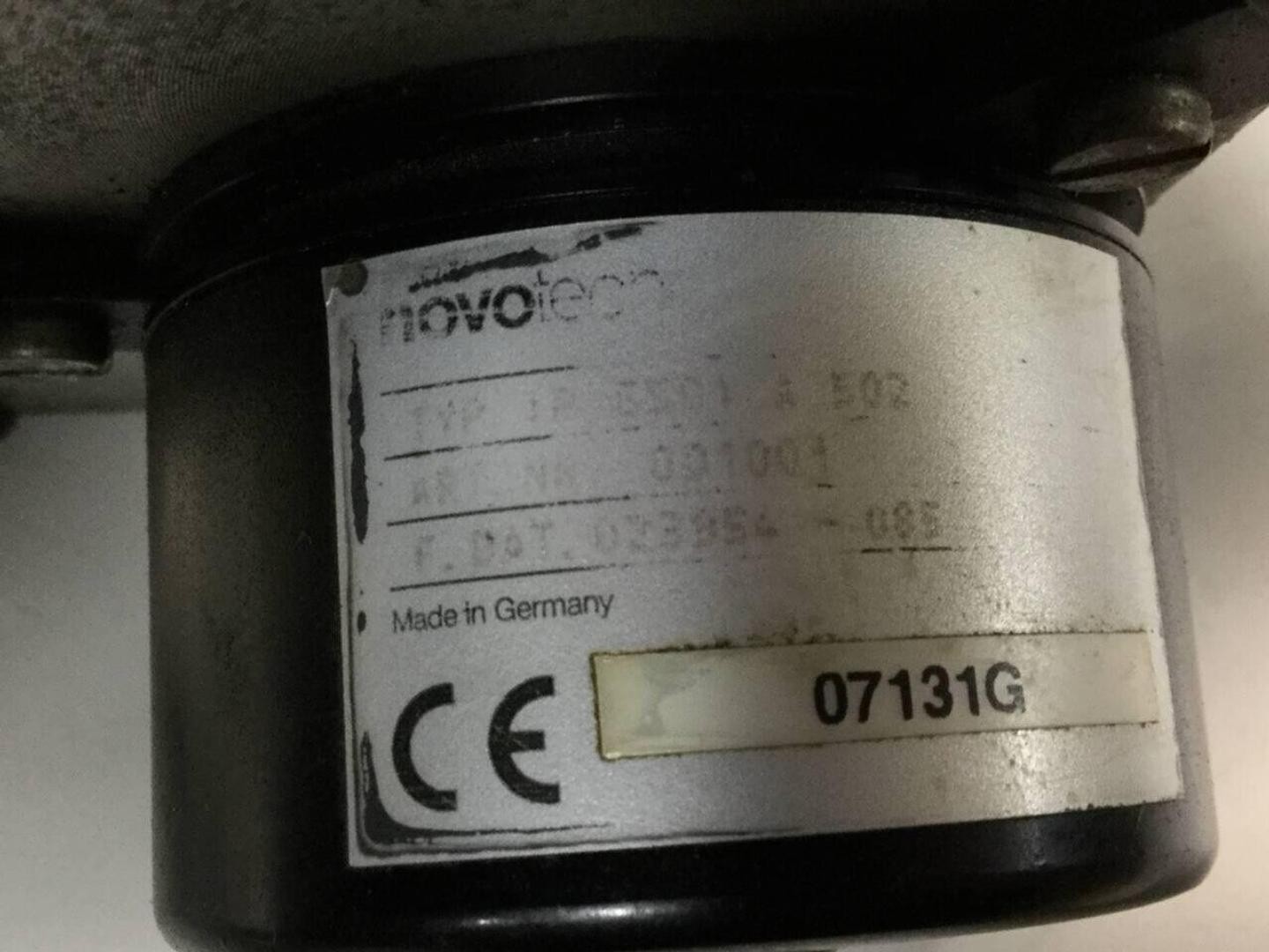 VAN DORN Clamp Rotary Transducer 326650-A-108 Used #99134