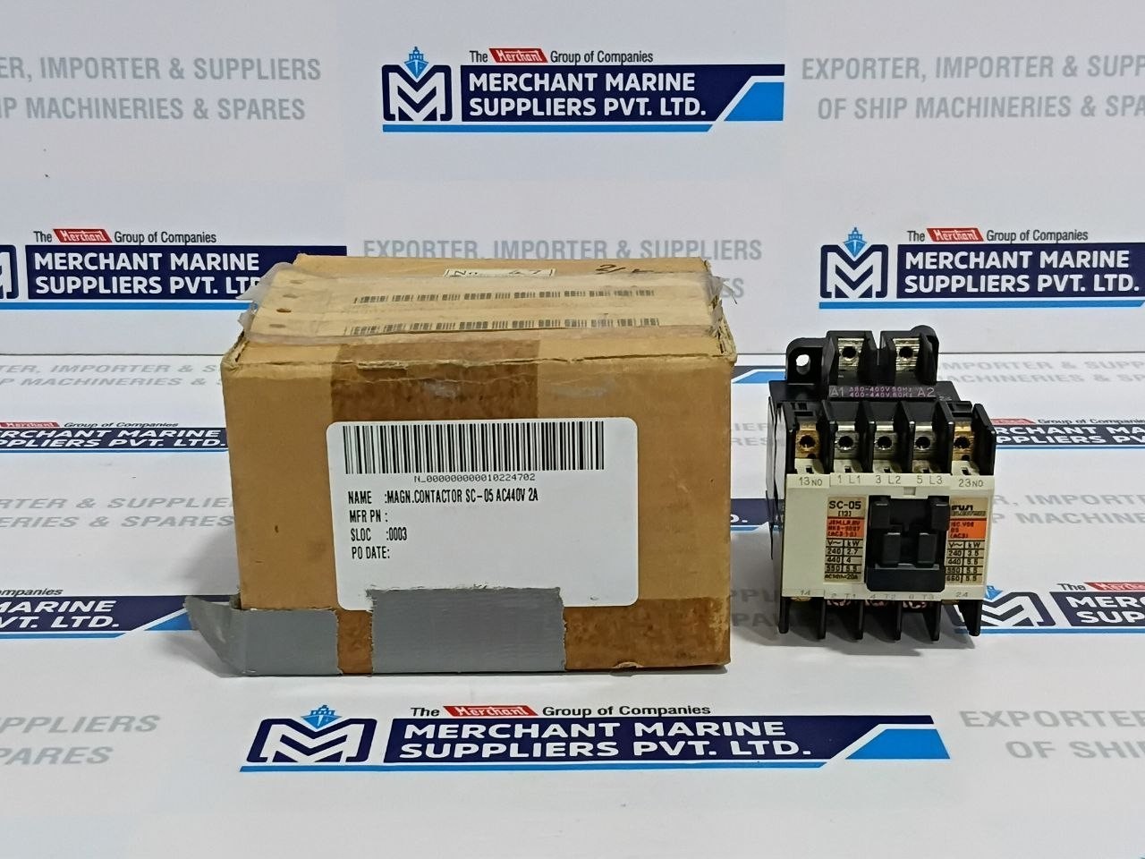 Fuji Electric SC-05 Contactor Coil Voltage 380-400V 50Hz 400-440V 60Hz 13 Amp.