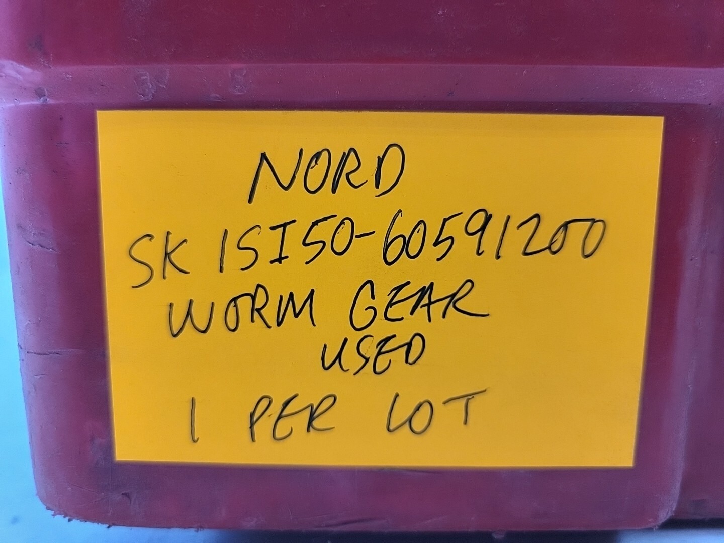 Nord Worm SK 1SI50-60591200 Gear Reducer 20:1 Ratio Type