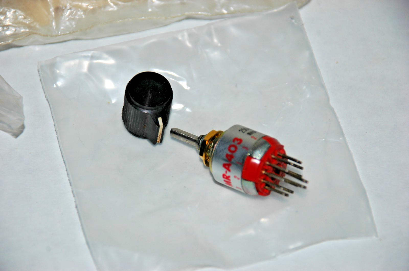 NKK MR-A403 Rotary Switch 4P3T NOS 2 Sealed 1 Open 3 total (RB3.4)