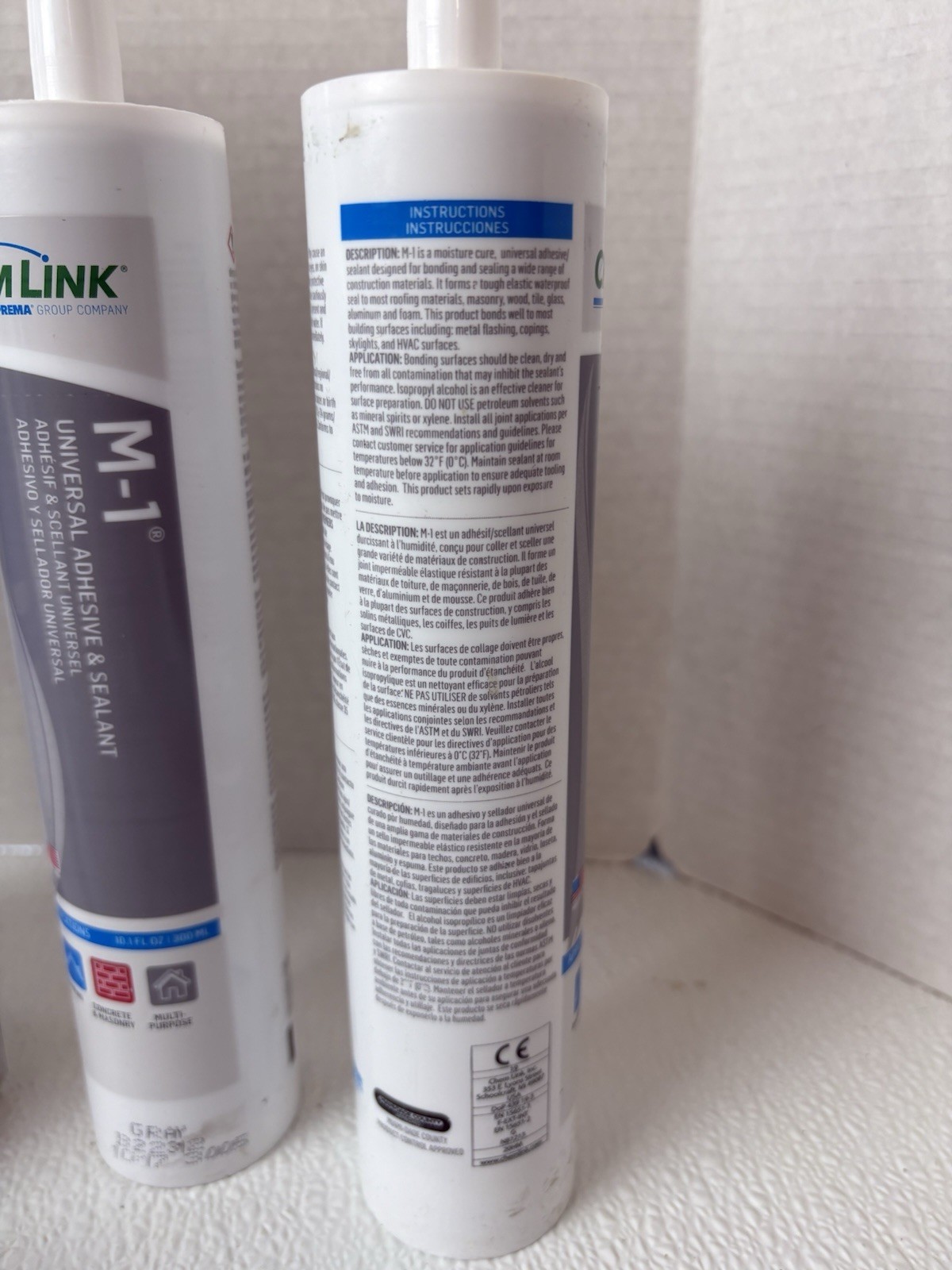Chem Link F1350GR Penetration Seal 6″ Round E-Curb System Kit (2) 1/2 gallon NIB