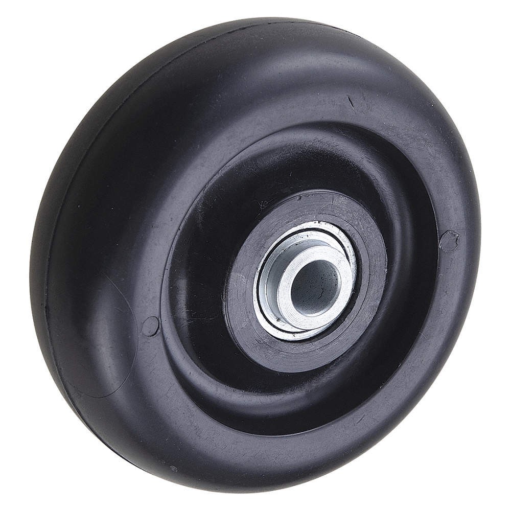 GRAINGER APPROVED 26Y347 Caster Wheel,3 1/2″dia,250 lb,Black 26Y347