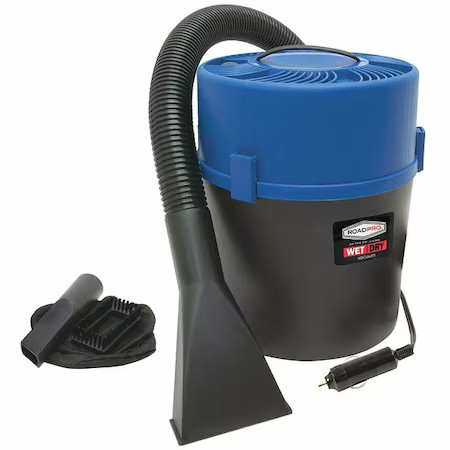 Roadpro Rpsc-807 Car Vacuum, Wet/Dry, 1 Gal. Cap.