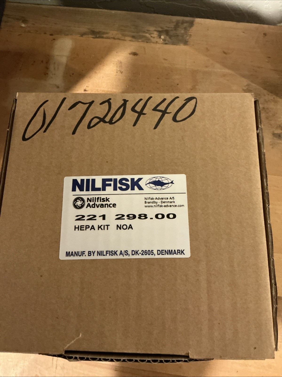 NILFISK EXHAUST FILTER KIT ELEMENT#017376-XX