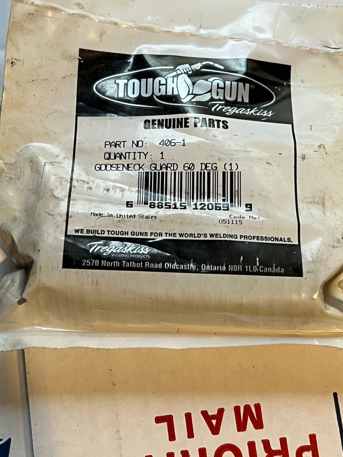 tregaskiss 406-1 guard surplus