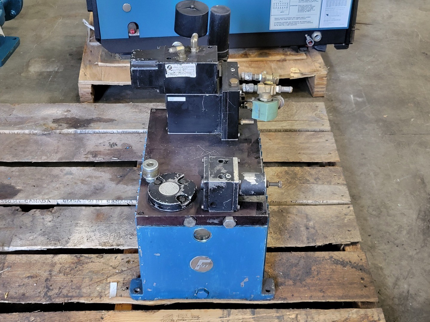 Fife P50-1GMA22YA 1/2 hp Pneumohydraulic Power Unit