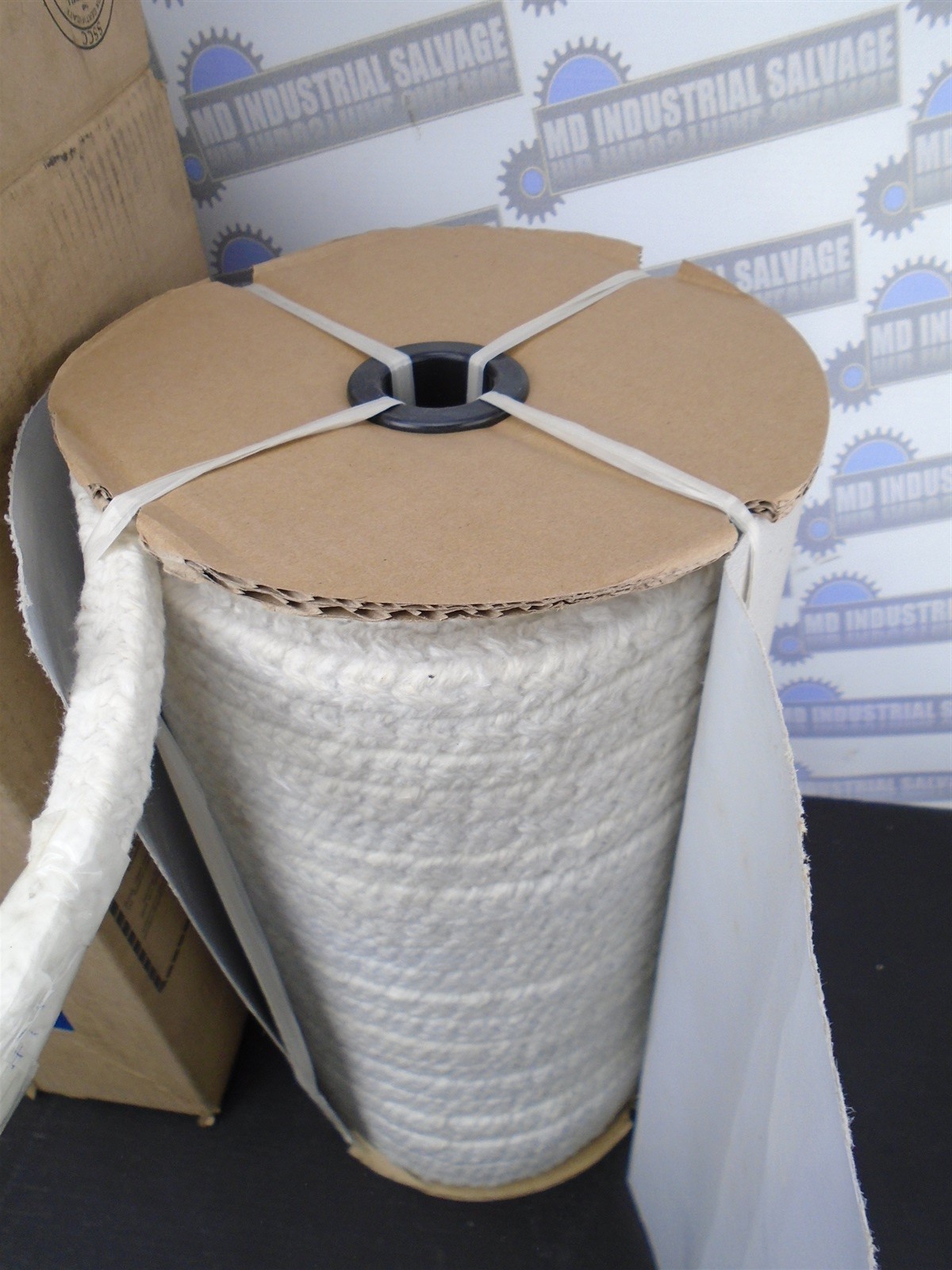 FIBERFRAX – High Temp CERAMIC SQUARE BRAID 770520000 – 1/2 in. 0.500 x 150ft NEW