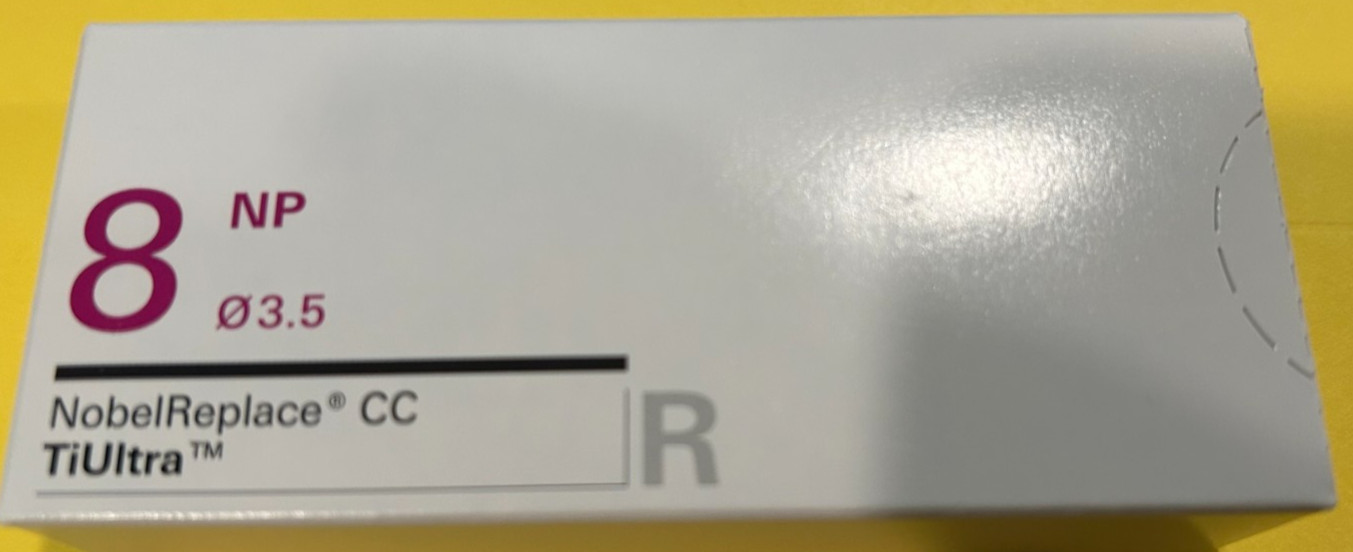 Nobel Biocare NobelReplace Conical Connection TiUltra NP 3.5 x 8mm