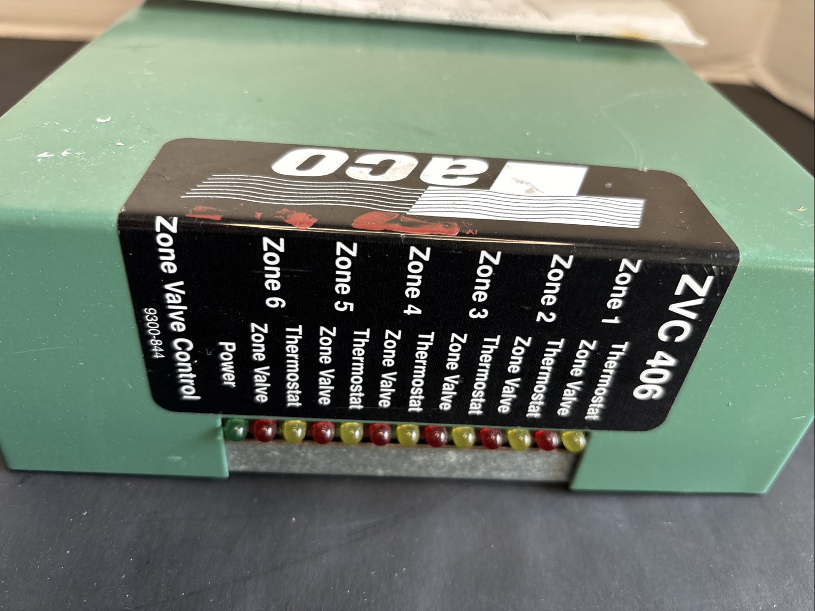 Taco ZVC406 | 6 Zone Valve Control With Instruction Sheet 1997