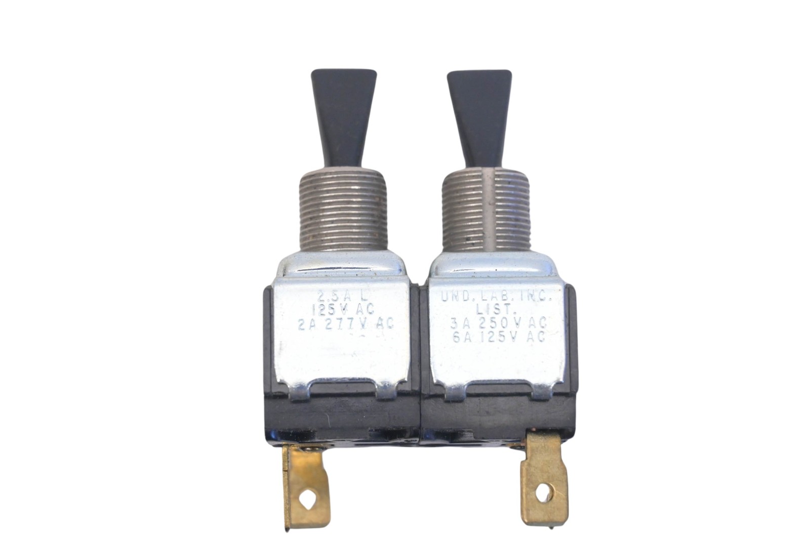 Uno Lab IM007-13 Toggle Switches Qty 2 NOS