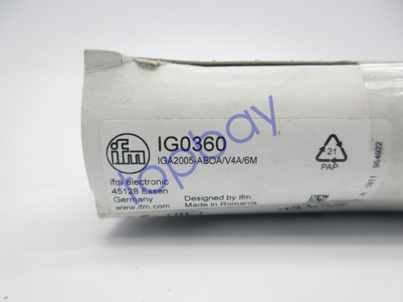 IFM EFECTOR IGA2005-ABOA/V4A/6M IG0360 20-250VAC NSMP