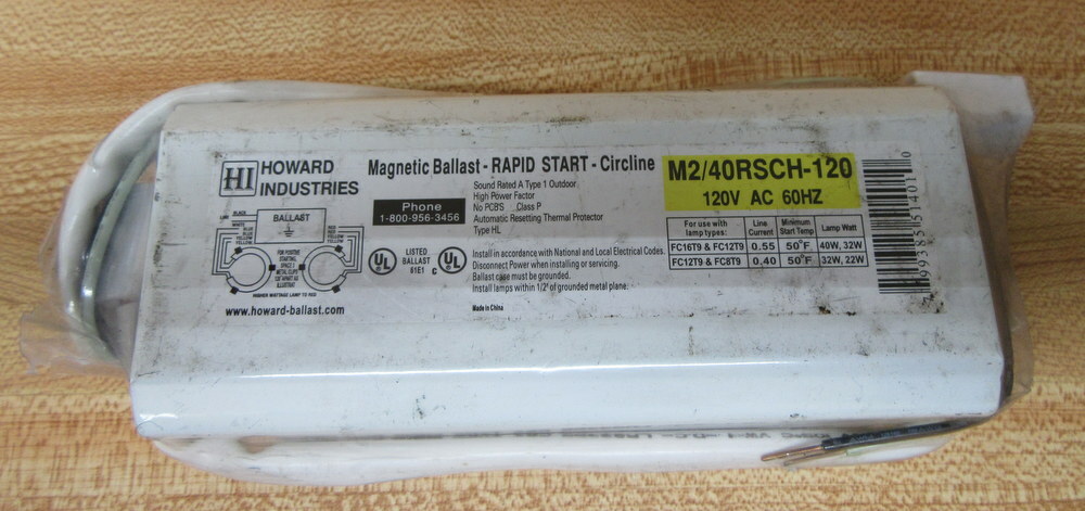 Howard Industries M2/40RSCH-120 Ballast M240RSCH120