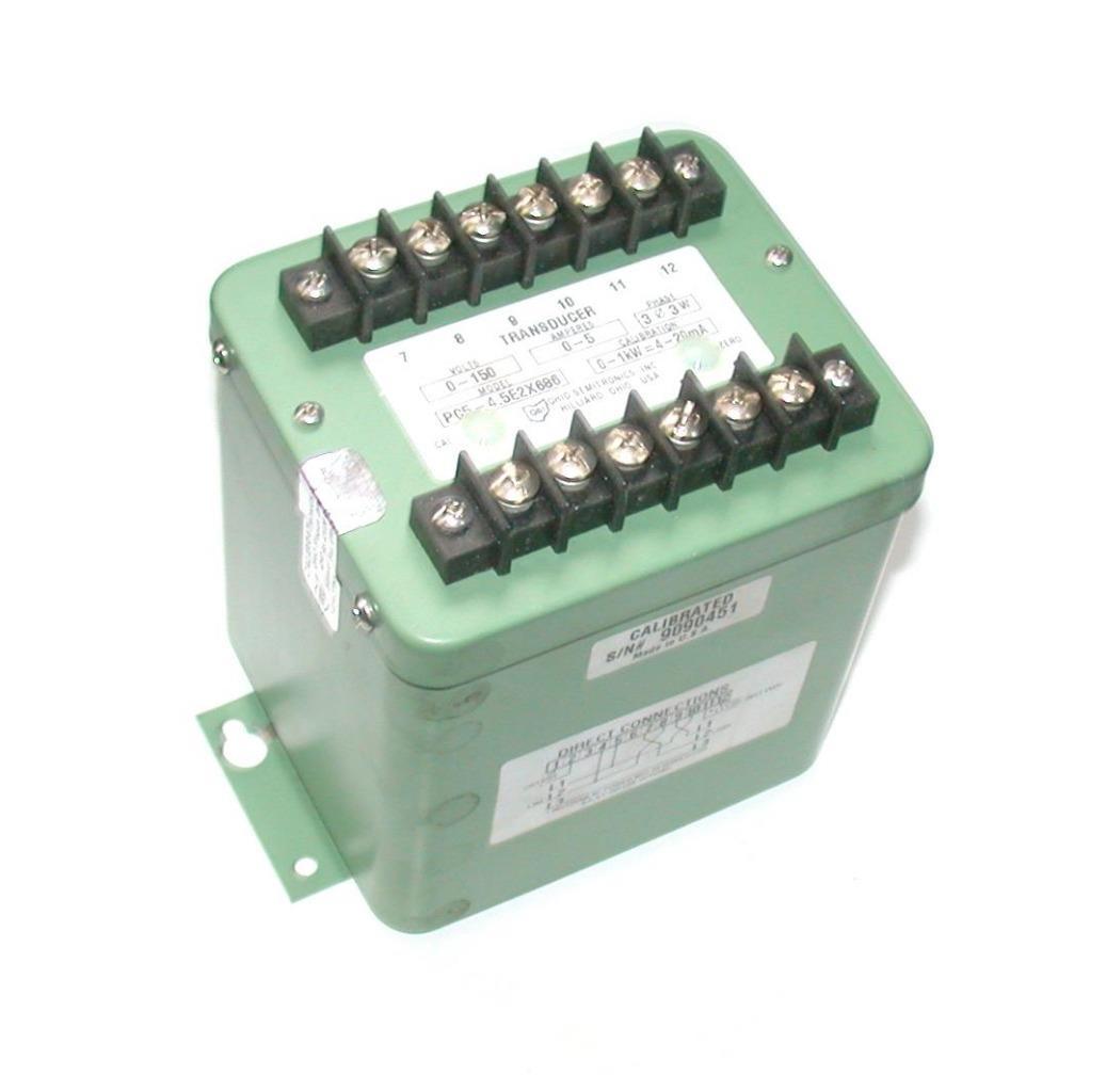 OHIO SEMITRONICS PC5-4.5E2X686 CURRENT TRANSDUCER 0-150 VOLTS 0-5 AMPS