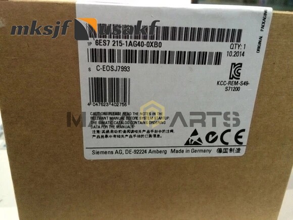 1PCS NEW SIEMENS 6ES7215-1AG40-0XB0 DC 6ES7 215-1AG40-0XB0 CPU 1215C US Free tax