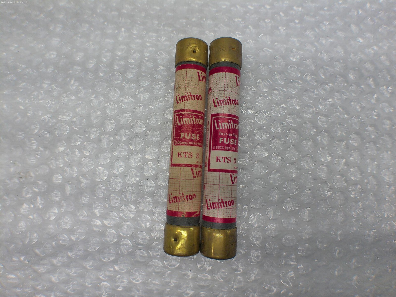 LIMITRON KTS-3 FUSE LOT OF 2 NSNP