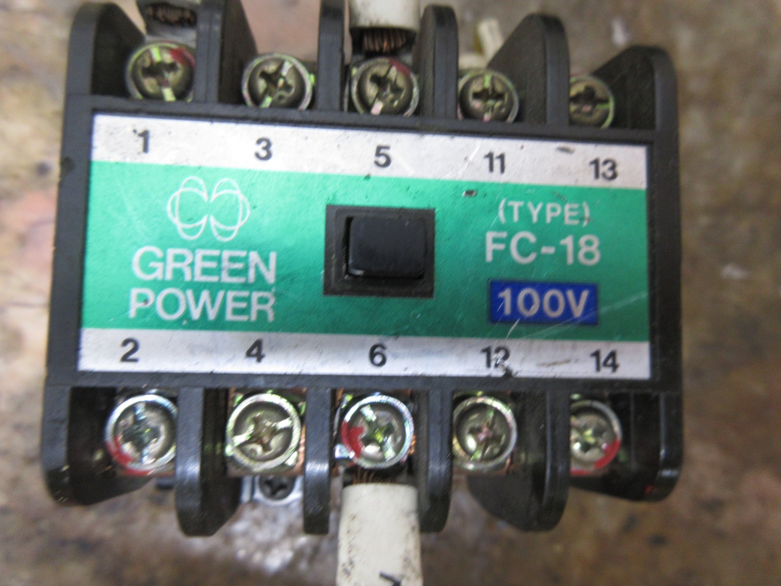 HARDINGE COBRA LC-65 MATSUSHITA GREEN POWER FC-18 100V CONTACTOR LOT OF 3 PIECES