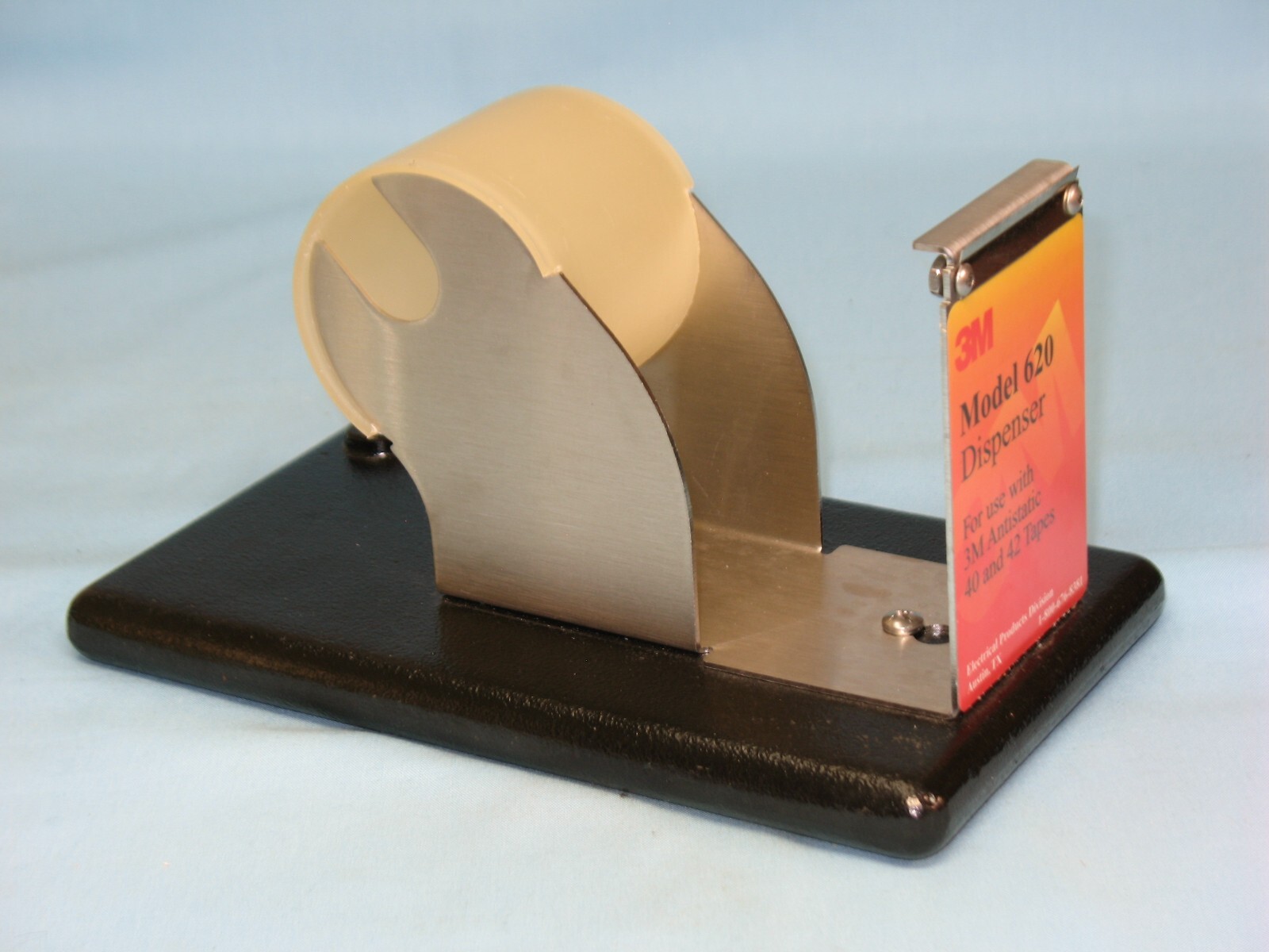 3M ~ MODEL # 620 ~ TABLETOP ANTI-STATIC TAPE DISPENSER ~ 2″ ~ SEE ALL PICTURES