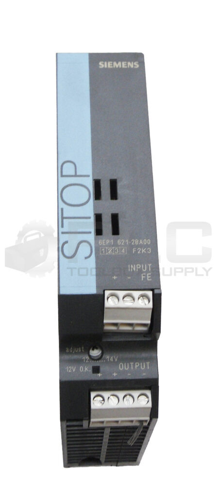 SIEMENS 6EP1 621-2BA00 POWER SUPPLY 24VDC 1.6A SITOP