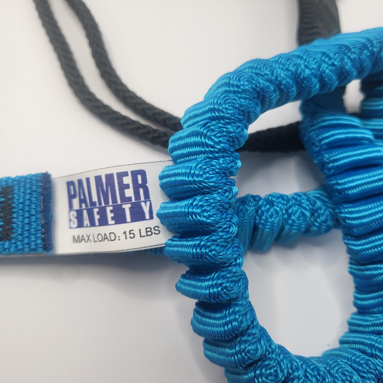 2pk GWP Palmer Safety T2203 Blue Tool Lanyard Screw Gate Carabiner 15 LB Max