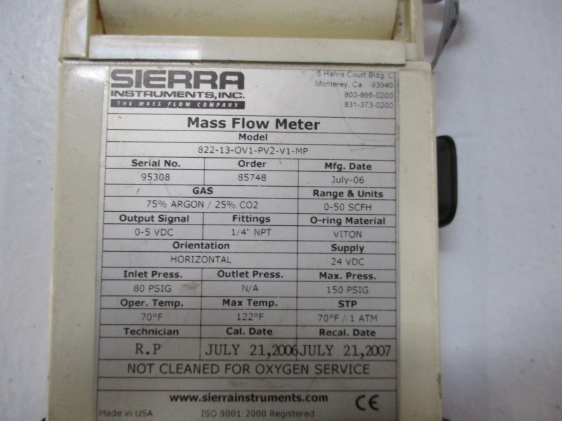 SIERRA 822-13-OVI-PV2-V1-MP UNMP