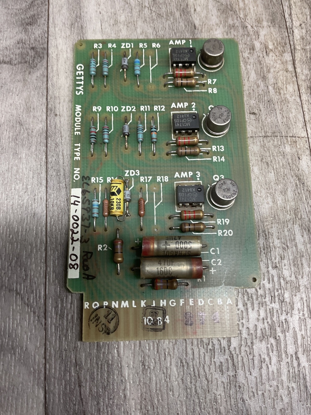 Gettys Control Boards 14-0022-100 *FREE SHIPPING* #4080B46