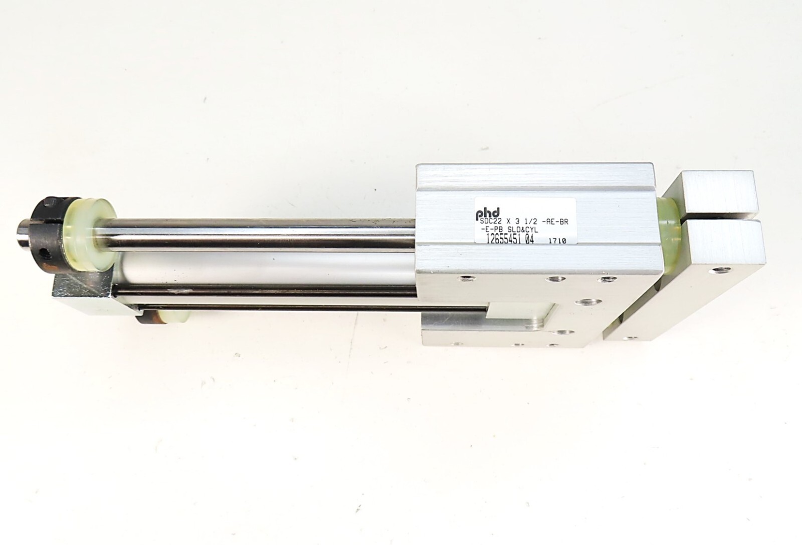 PHD SDC22 X 3 1/2-AE-BR-E-PB Guided Pneumatic Cylinder NEW NO BOX