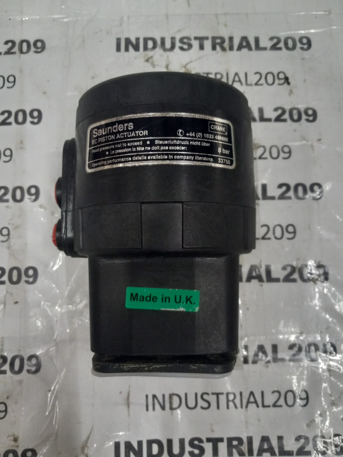 SAUNDERS EC PISTON ACTUATOR 33750